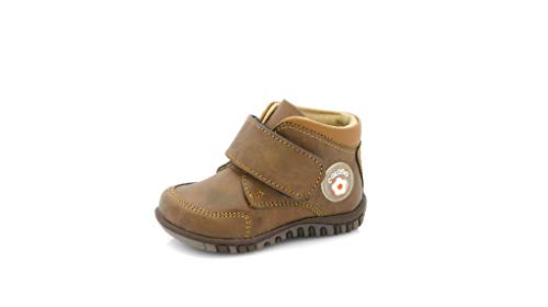 Zapatos para Niño Estilo Botita Café Ajuste en Tobillo (CAFÉ Africa, 12)