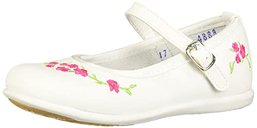 LUCHO Zapatos Casuales para NIÃ‘A DOMINIQ 132 SIMIPIEL Blanco 17