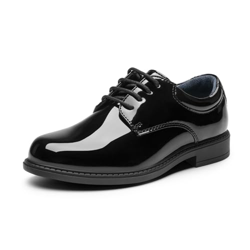 Bruno Marc Zapatos de Vestir Clásicos Oxfords para Niños SBOX2401K Pat Negro 24.5 cm