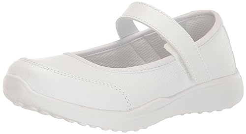 Skechers - Reglas de recreo para niñas, Blanco, 22 MX Niño pequeño