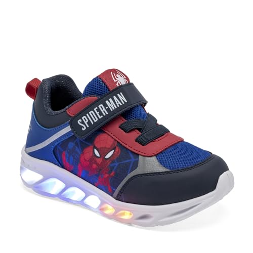 Pakar Zapaterias Tenis Luces Spiderman para niño con Luces, Talla 18 código 125369-D