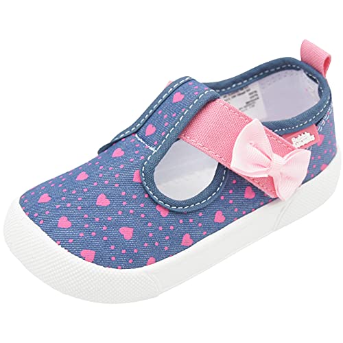 Bubble Gummers Zapato De Niña Mezclilla Rosa, 12 Cm