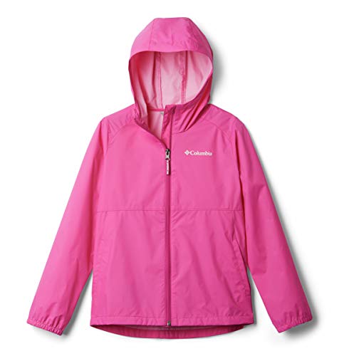 Columbia Chamarra Switchback II para niñas, Color Hielo Rosa, Talla S