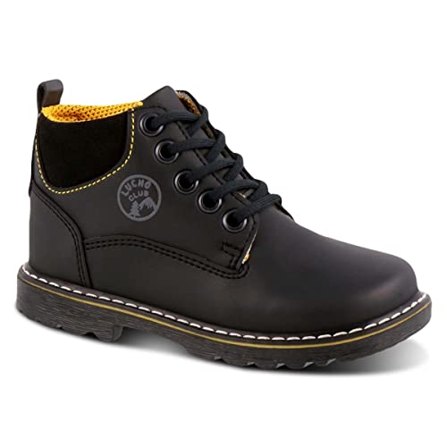 LUCHO Zapato Casual para Niño Marca Modelo 356 Negro Talla 16