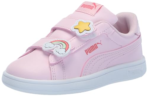 PUMA - Tenis Unisex con Gancho y Bucle para niños, Whisp of Pink-Whisp of Pink-passionfruit, 1.5 Niño pequeño